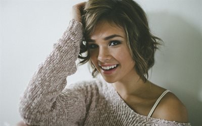 Nicole Gale Anderson, 4k, american actress, beauty, young actress, Hollywood