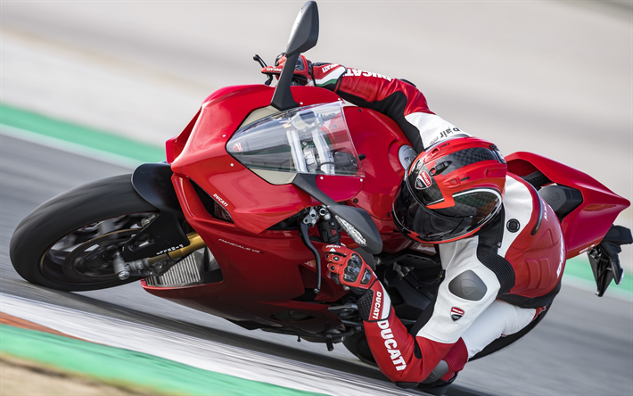 Ducati Panigale V4 Speciale, raceway, close-up, 2018 moto, superbike, Ducati
