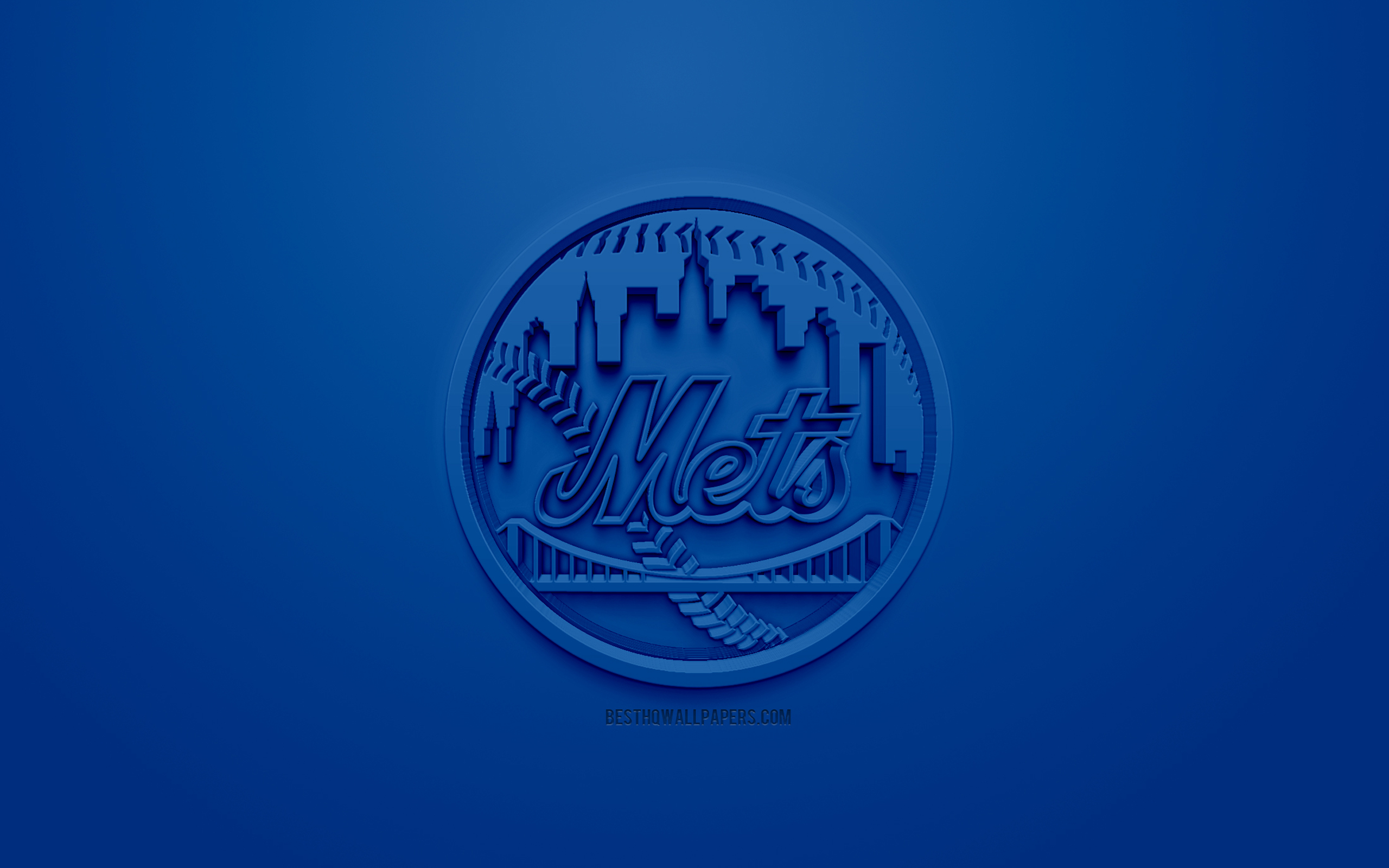 Download wallpapers New York Mets, American бейсбольный club