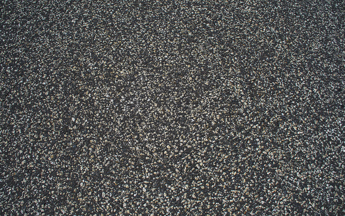 黒色アスファルトの質感, アスファルトの背景, 石質感, ビチューメン, アスファルト道路感