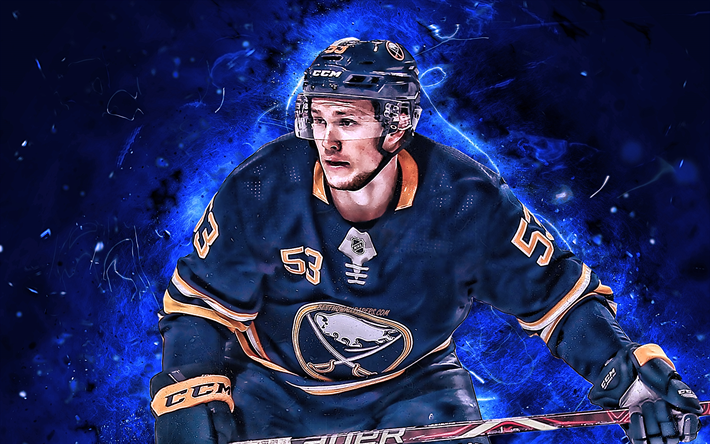  2018-19 Upper Deck Hockey Canvas #C128 Jeff Skinner Buffalo  Sabres Official UD NHL Card : Collectibles & Fine Art
