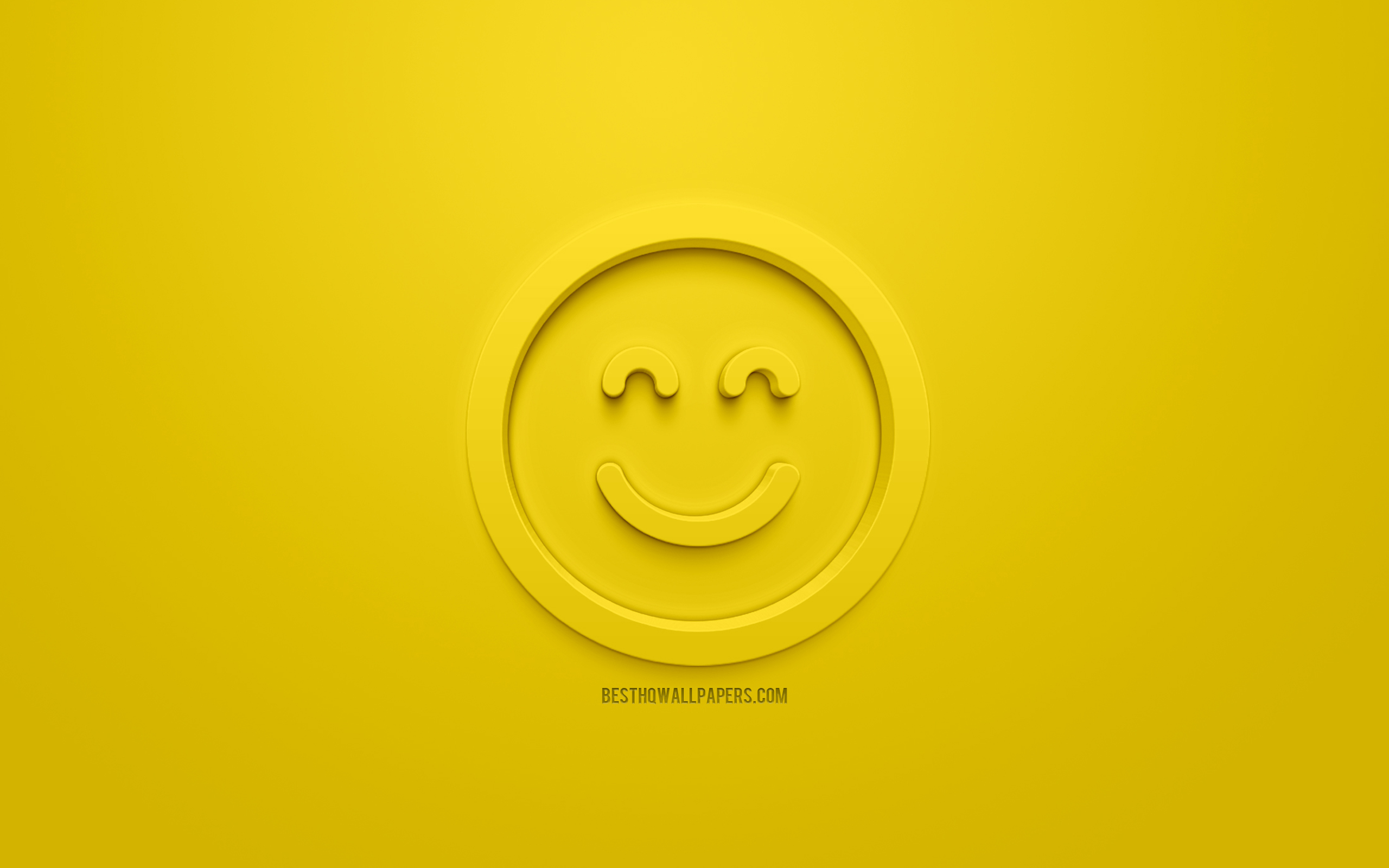ダウンロード画像 笑顔の3dアイコン 笑顔絵文字四角顔 感情の概念 嬉しい顔アイコン 3dスマイリー 調達の気分 3d笑顔 黄色の背景 創作3dアート 感情3dアイコン スクエア笑顔 画面の解像度 2560x1600 壁紙デスクトップ上