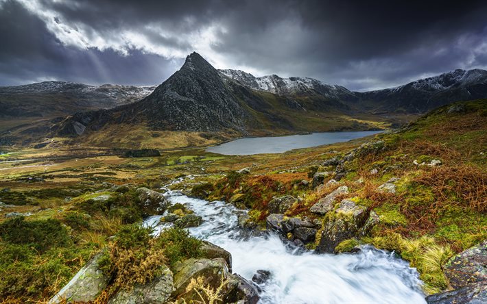ダウンロード画像 Snowdon 山の風景 山湖 スノードニア Gwynedd ウェールズ 最高峰ウェールズ スノードニア国立公園 フリー のピクチャを無料デスクトップの壁紙