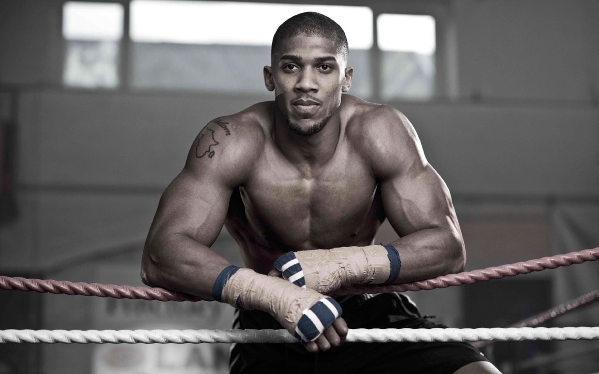 Download wallpapers Anthony Joshua, British boxer, world champion