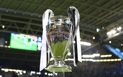 La copa de la Liga de Campeones, trofeo, Europa, el f&#250;tbol, la UEFA Champions League, Kiev 2018, final