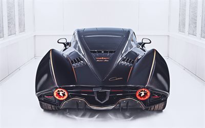 4k, ヒスパノ-Suizaルカルメンブローニュ, 背面, 2020年までの車, hypercars, ウ