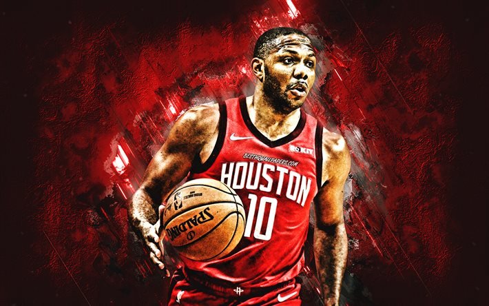 Download Wallpapers Eric Gordon Nba Houston Rockets Red Stone Background American Basketball Player Portrait Usa Basketball Houston Rockets Players For Desktop Free Pictures For Desktop Free