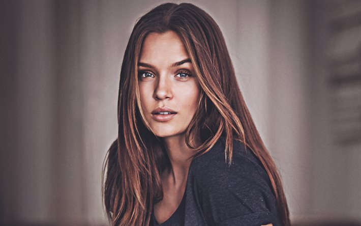 Download Wallpapers 4k Josephine Skriver 2020 Danish Supermodels Fashion Models Beauty 