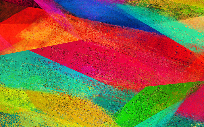 la pintura de los frotis, 4k, creatividad, abstracto material, el Galaxy Note 4