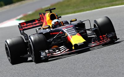 Daniel Ricciardo, Red Bull RB13, 2017, Formula 1, Redbull, F1, racing car