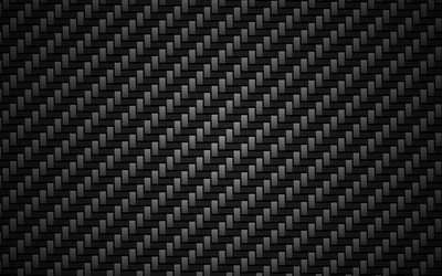 black carbon background, vector textures, 4k, black carbon texture, wickerwork textures, creative, carbon wickerwork texture, lines, carbon backgrounds, carbon patterns, black backgrounds, carbon textures