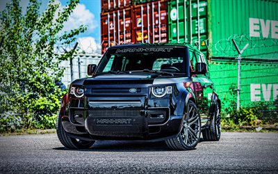 Manhart Defender DP500, 4k, tuning, 2021 coches, SUV, HDR, Land Rover Defender 2021, coches de lujo, Land Rover