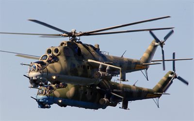 mi-24, mi-35m, helic&#243;ptero, aviones de combate