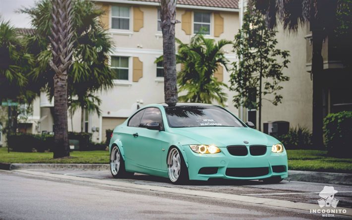 tuning, e92, bmw 3 series, bmw 3-series, coupe, blue bmw