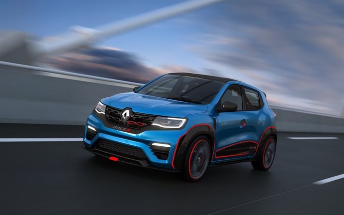 renault kwid, racer concetto, 2016, concetti, crossover, reno