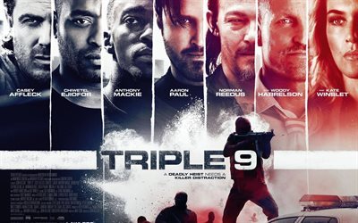 three nines, poster, triple 9
