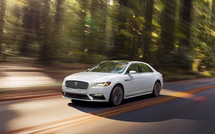 velocidad, carretera, 2017, lincoln continental