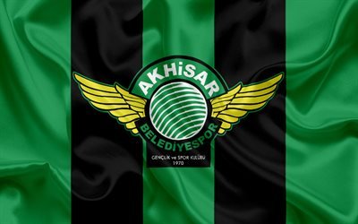 Akhisar Belediyespor, Turkish football club, Belediyespor emblem, logo, Akhisar, Turkey, Turkish Football Championship