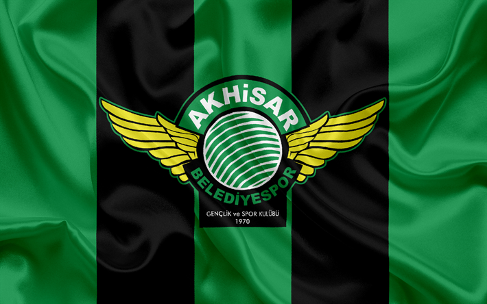 Akhisar Belediyespor, Turco futebol clube, Belediyespor emblema, logo, Akhisar, A turquia, Turco Campeonato De Futebol