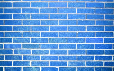 sininen brickwall, makro, sininen tiilet, samanlaisia tiili&#228;, tiilet kuvioita, sininen tiili sein&#228;&#228;n, tiilet, sein&#228;&#228;n, sininen tausta tiilet