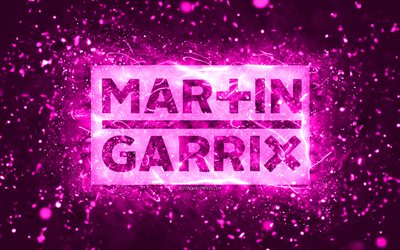 شعار Martin Garrix الأرجواني, 4 ك, دي جي هولندي, أضواء النيون الأرجواني, إبْداعِيّ ; مُبْتَدِع ; مُبْتَكِر ; مُبْدِع, الأرجواني الملخص الخلفية, مارتين جيرارد جاريتسين, شعار Martin Garrix, نجوم الموسيقى, مارتن غاريكس