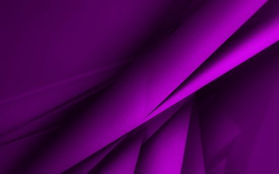 violet geometric shapes, 4K, 3D textures, geometric textures, violet backgrounds, 3D geometric background, blue abstract backgrounds
