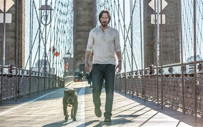 Keanu Reeves, John Wick Chapter Two, 2016, actor
