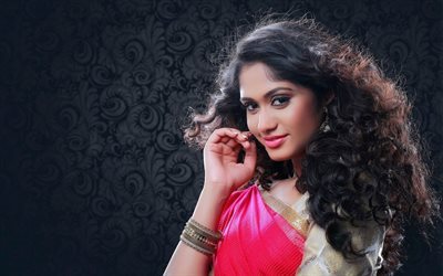 sowmya venugopal, indische schauspielerin, sari, sch&#246;nheit, bollywood