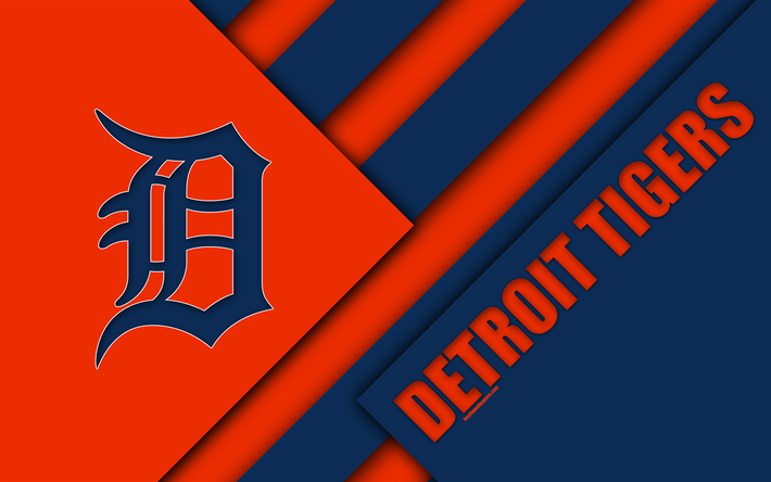 ダウンロード画像 デトロイトタイガース Mlb 4k オレンジ青抽象化 ロゴ 材料設計 野球 デトロイト ミシガン 米国 メジャーリーグベースボール フリー のピクチャを無料デスクトップの壁紙