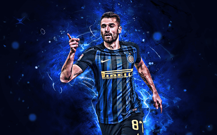 Antonio Candreva, goal, Internazionale, italian footballers, Italy, Serie A, Candreva, Inter Milan FC, soccer, football, neon lights