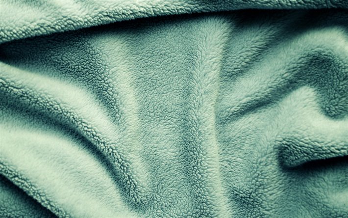 bl&#229; handduk, 4k, makro, v&#229;gig handduk bakgrund, handduk texturer, v&#229;gig tyg bakgrund, handdukar, bakgrund med handduk