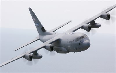 Lockheed C-130 Hercules, WC-130, Tempo avi&#227;o de reconhecimento, For&#231;a A&#233;rea dos EUA, avi&#227;o de transporte militar, Lockheed WC-130