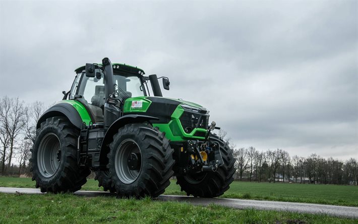 tractor, deutz fahr, Deutz-Fahr 7250 TTV, l&#39;agriculture, la S&#233;rie 7 TTV