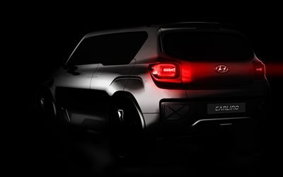 Hyundai Carlino, 2019, 4k, concepts, new cars, South Korean cars, Compact SUV, Hyundai