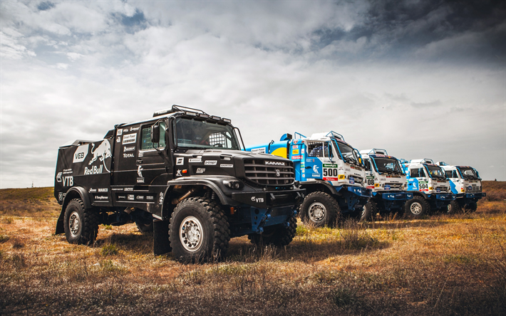 ダウンロード画像 Kamaz Redbull ラリー Raid ダカール 砂漠 オフロードトラック Kamaz フリー のピクチャを無料デスクトップの壁紙