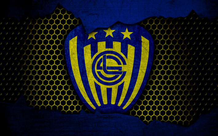 Sportivo Luqueno, 4k, logo, Paraguayan Primeira Divis&#227;o, futebol, clube de futebol, Paraguai, grunge, textura de metal, Sportivo Luqueno FC