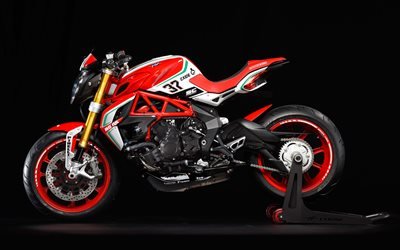MV Agusta Dragster 800 RR RC, 4k, 2018 bicicletas, motos deportivas, nueva Dragster, MV Agusta