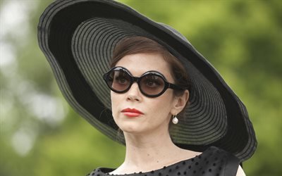 آنا فريل, 2018, الممثلة البريطانية, 4k, الجمال, قبعة سوداء, التقطت الصور