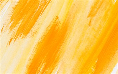 orange paint texture, paint strokes, orange background, paint background