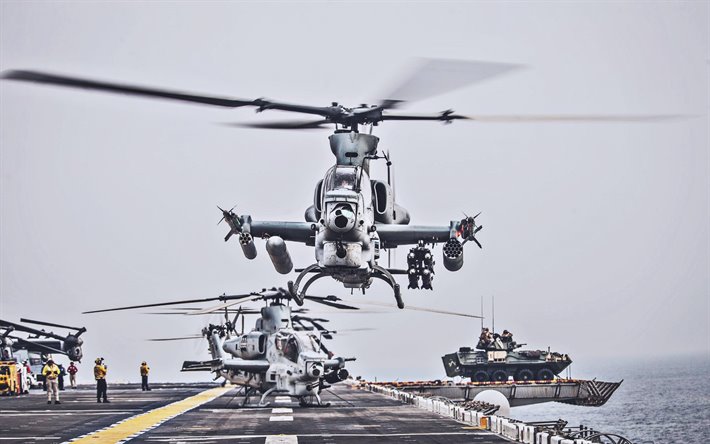 Bell AH-1Z Viper, helic&#243;pteros militares, del Ej&#233;rcito Estadounidense, Infanter&#237;a de Marina de EEUU, la Campana, el Ej&#233;rcito de estados UNIDOS, los helic&#243;pteros de ataque