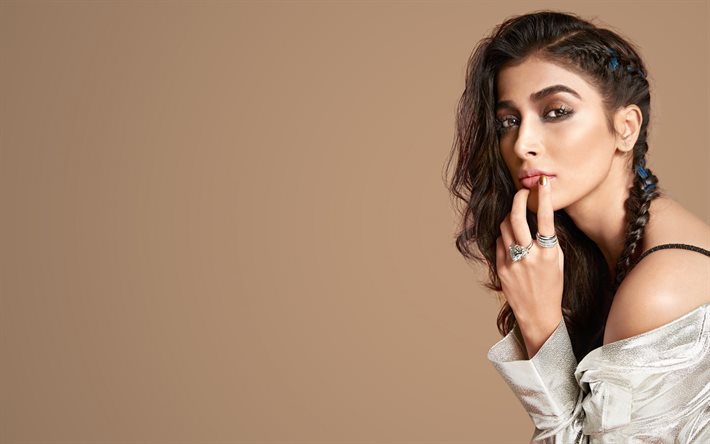 Pooja Hegde, actrice indienne, s&#233;ance photo, Bollywood, mannequin indienne, star indienne