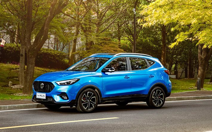 MG ZS, 4k, crossovers, voitures 2021, HDR, CN-spec, 2021 MG ZS, MG