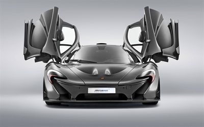McLaren MSO 650S Spider, 2017, supercar, gris coches deportivos, McLaren Special Operations