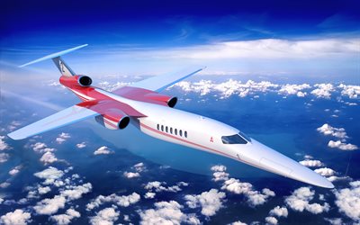 Aerion AS2, 4k, 旅客機, ビジネスジェット, Aerion