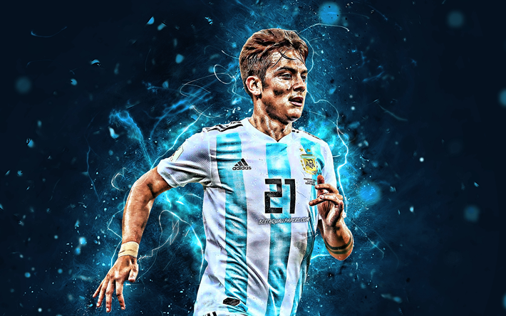 باولو Dybala, إلى الأمام, منتخب الأرجنتين, مروحة الفن, Dybala, نجوم كرة القدم, كرة القدم, لاعبي كرة القدم, أضواء النيون, الأرجنتيني لكرة القدم