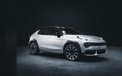 Lynk Y Co 01, 4k, crossovers, 2018 coches, coches Chinos, Lynk Y Co