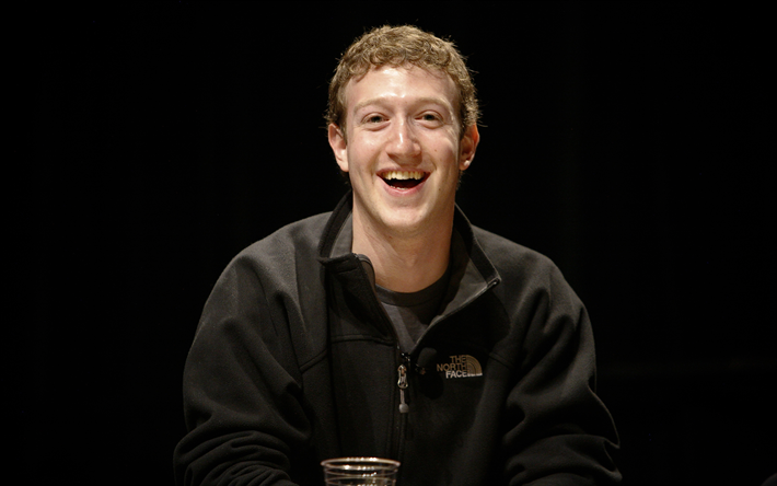 Mark Zuckerberg, 4k, amerikkalainen ohjelmoija, kaverit, Facebook perustaja, julkkis