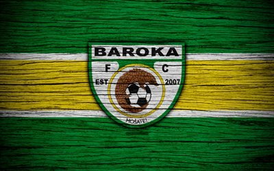 FC Baroka, 4k, de bois, texture, Afrique du Sud Premier League, football, Baroka, Afrique du Sud, le football, le FC Baroka