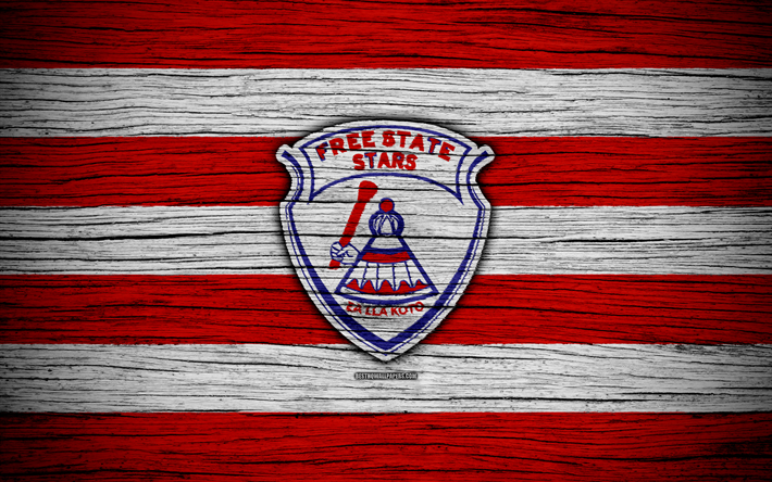 FC Free State Stars, 4k, puinen rakenne, Etel&#228;-Afrikan Premier League, jalkapallo, Free State Stars, Etel&#228;-Afrikka, Free State Stars FC