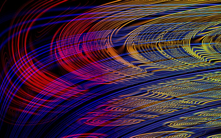 Herunterladen Hintergrundbild Bunte Neon Strahlen Kreative Abstrakte Kunst Neon Linien Neon Wellen Abstrakt Hintergrund Fur Desktop Kostenlos Hintergrundbilder Fur Ihren Desktop Kostenlos
